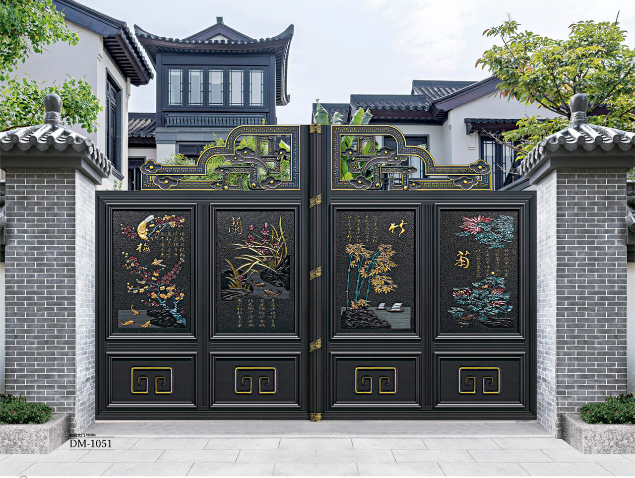 南充铝艺围栏的特点及其用途